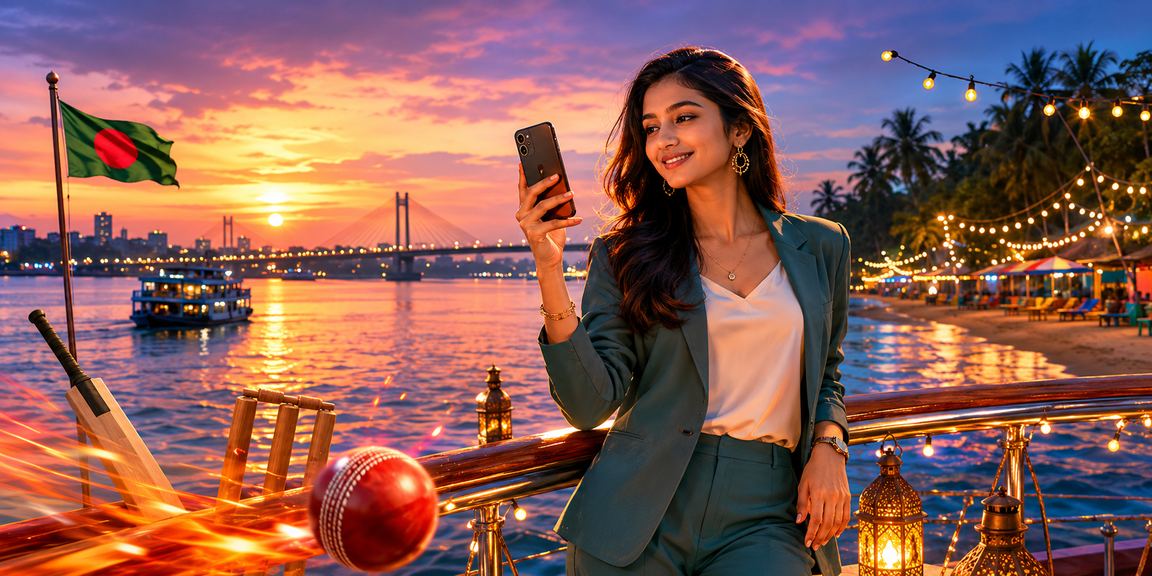 কক্সবাজার সমুদ্র সৈকতে ক্রিকেট বেটিং ও জ্যাকপট মজা উপভোগ করছেন একজন দর্শক