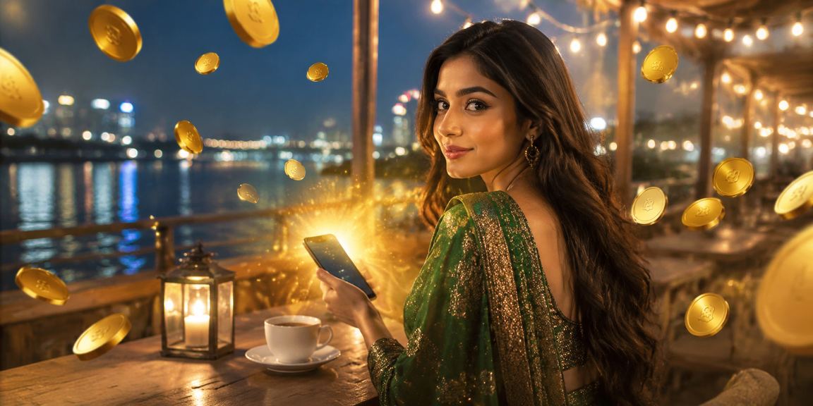 কক্সবাজারে মোবাইল ক্যাসিনো গেম উপভোগ করছেন একজন ব্যবহারকারী সমুদ্র সৈকতে